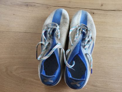 Schoenen Adidas wit/blauw (NEC)