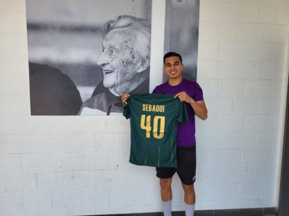 Wedstrijdshirt Ilias Sebaoui (met badge)