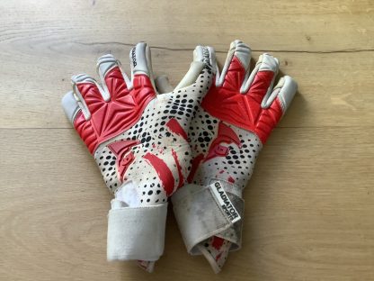 Handschoenen Gladiator Wit/Rood (Almere City FC)