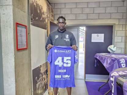 Wedstrijdshirt Papa Demba Ndior (met patch)