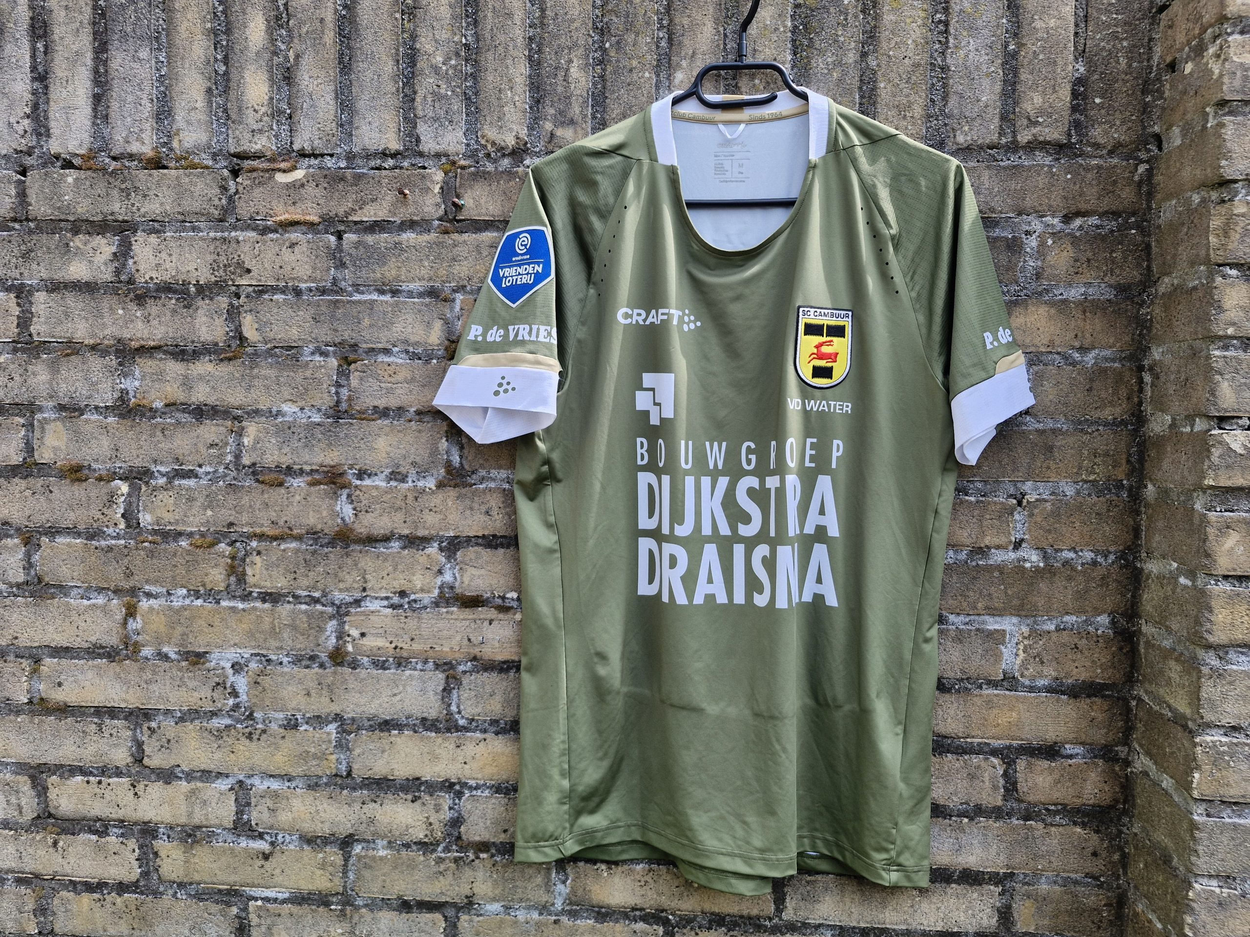 Wedstrijdshirt Silvester van der Water (met badge) (2) - Afbeelding 2