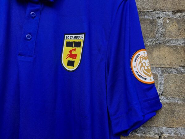SC Cambuur polo ladies blauw - Afbeelding 3