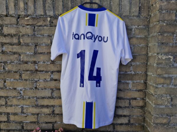 SC Cambuur jeugdshirt + broekje nummer 14 (uit)