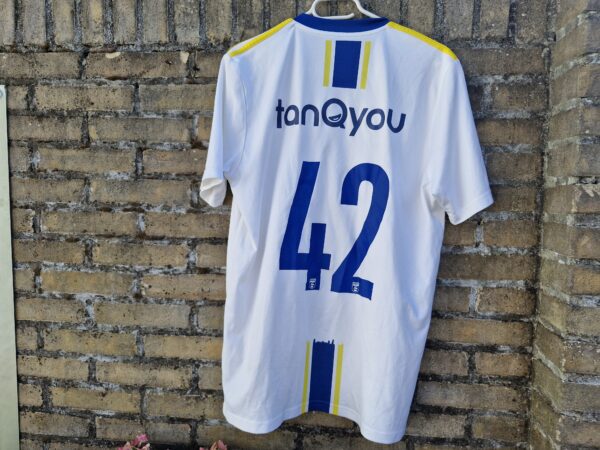 SC Cambuur jeugdshirt + broekje nummer 42 (uit)