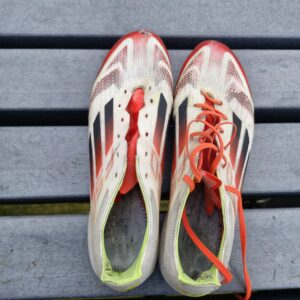 Schoenen Adidas F50 rood/wit