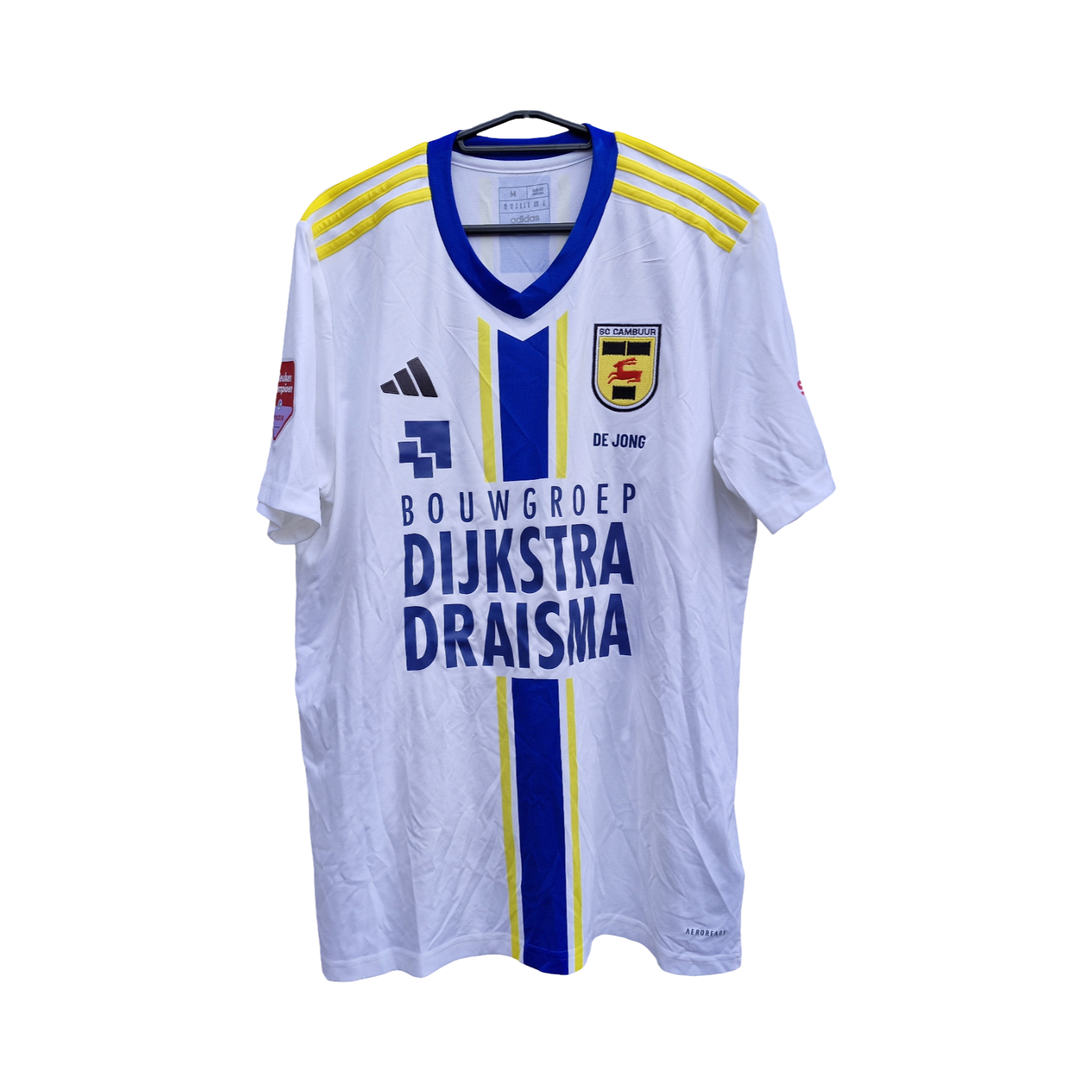 Wedstrijdshirt + broekje Fedde de Jong (met badge) - Afbeelding 4