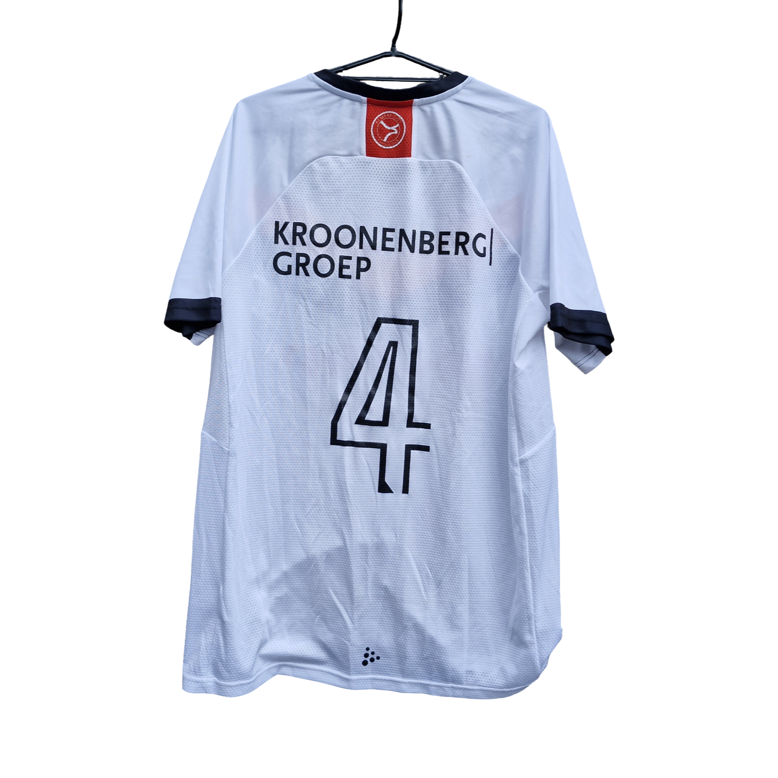 Almere City FC bekershirt wit (nummer 4)
