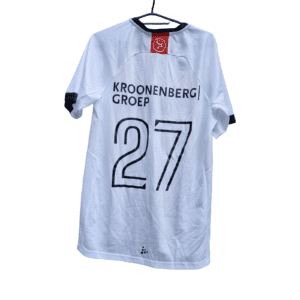 Almere City FC bekershirt wit (nummer 27)