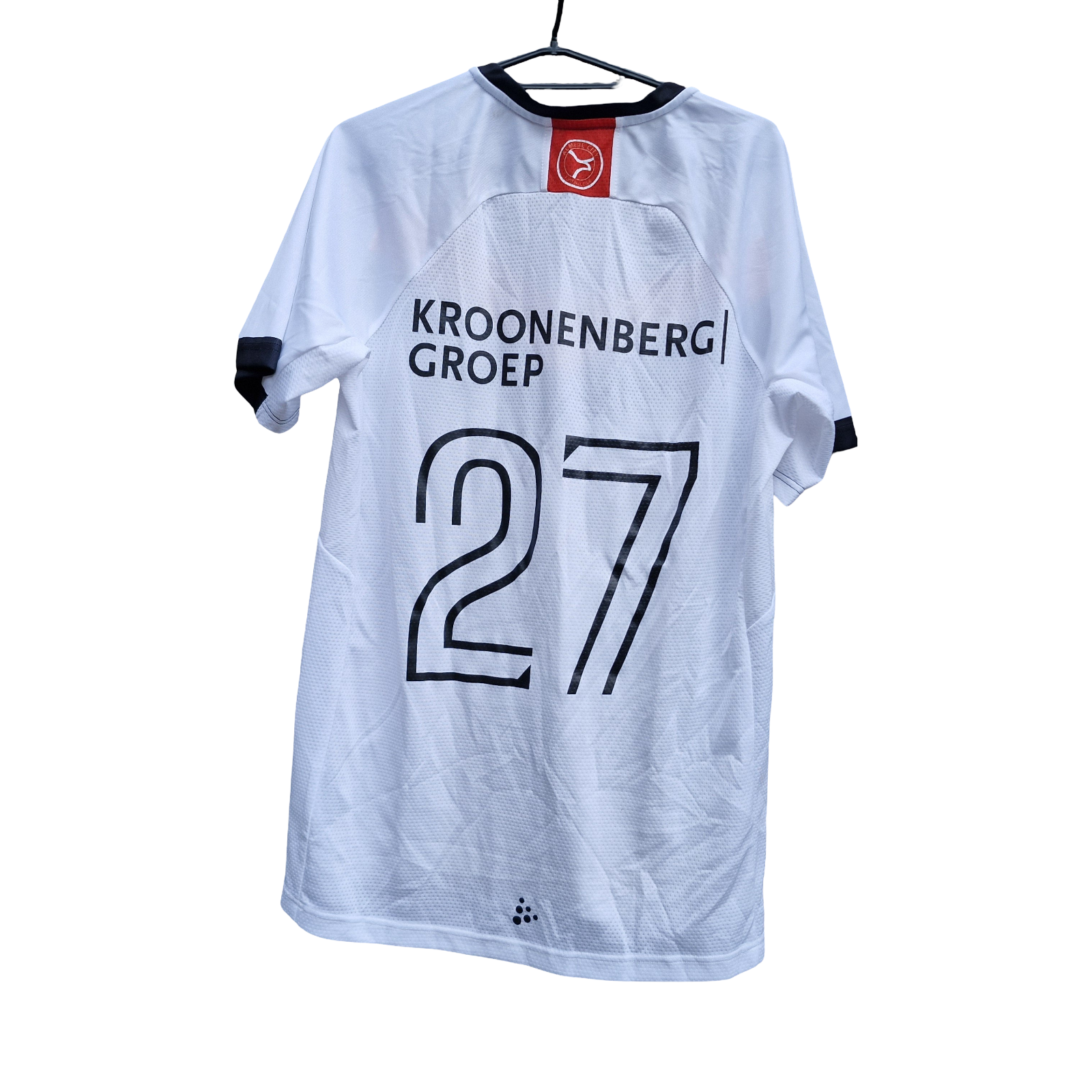 Almere City FC bekershirt wit (nummer 27)