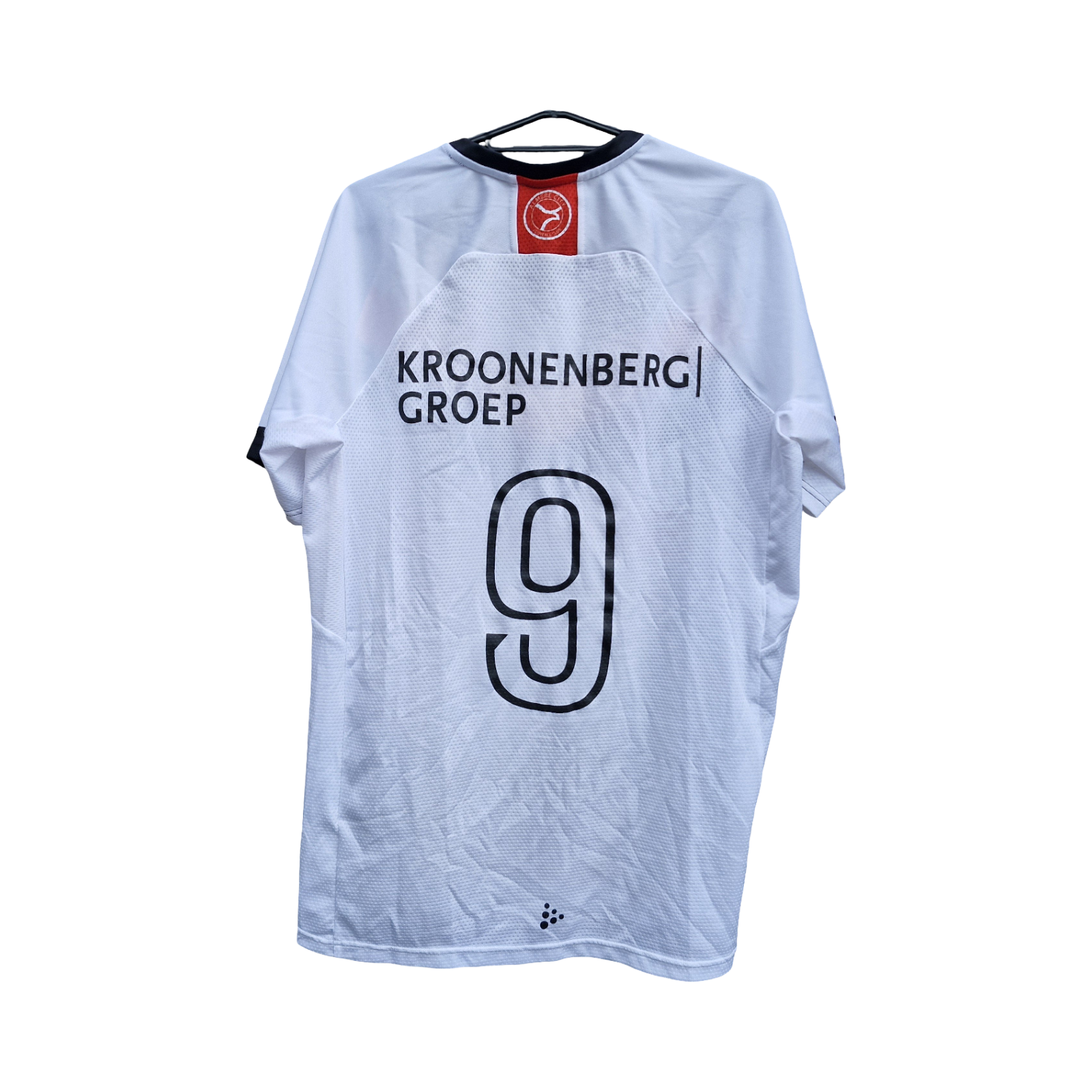 Almere City FC bekershirt wit (nummer 9)