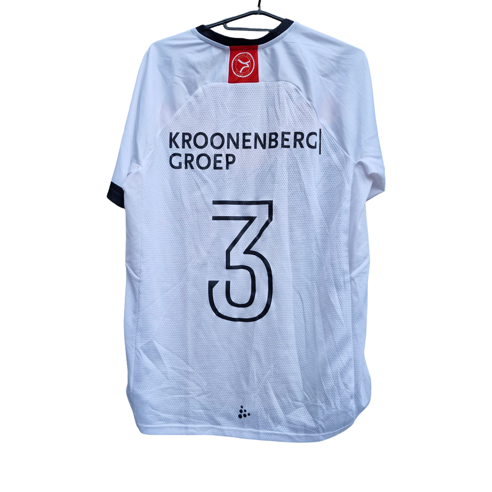 Almere City FC bekershirt wit (nummer 3)