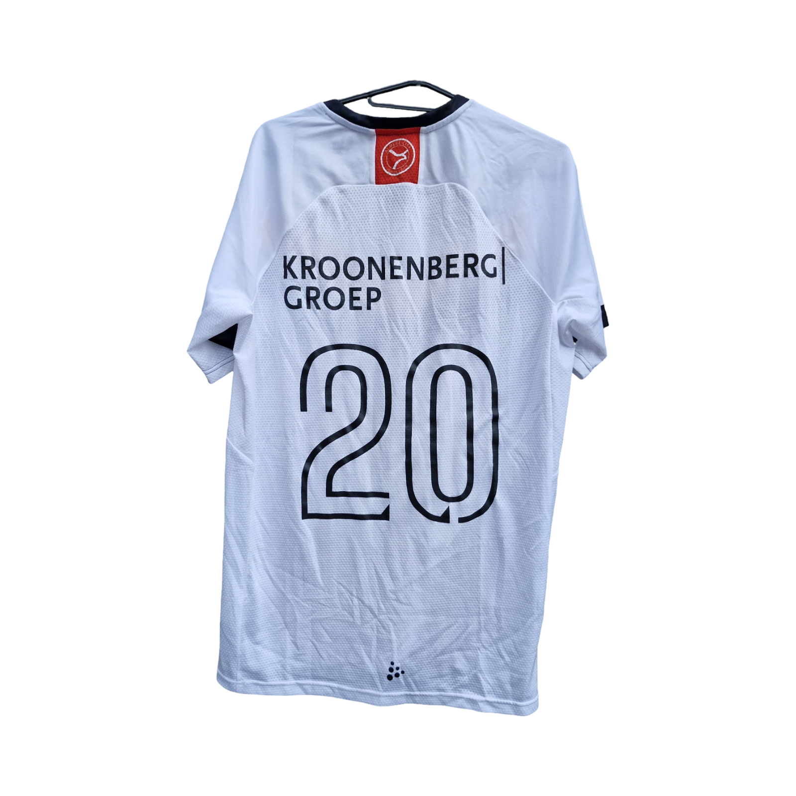Almere City FC bekershirt wit (nummer 20)