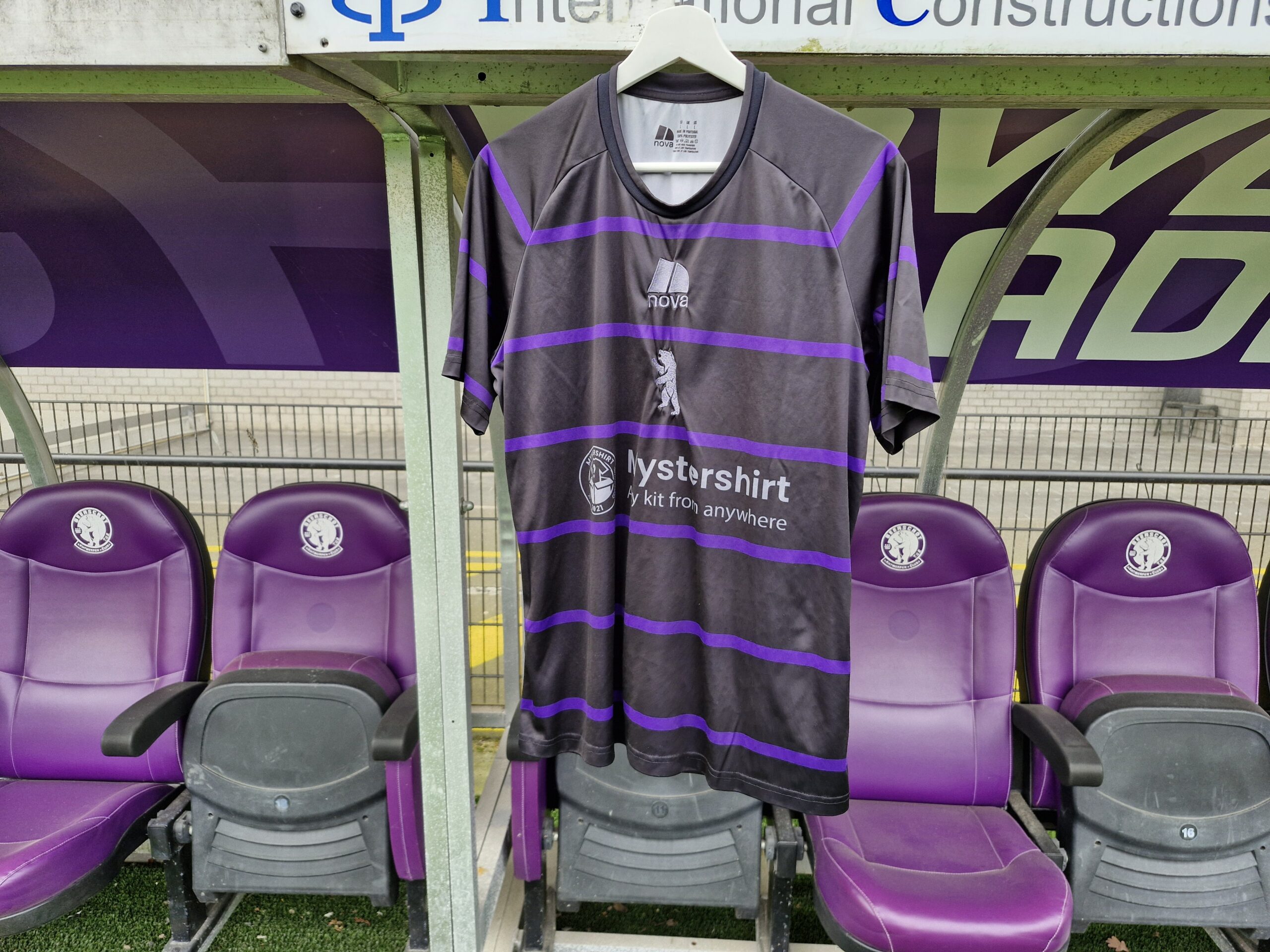 K. Beerschot V.A. Wedstrijdshirt nummer 20 - Afbeelding 2