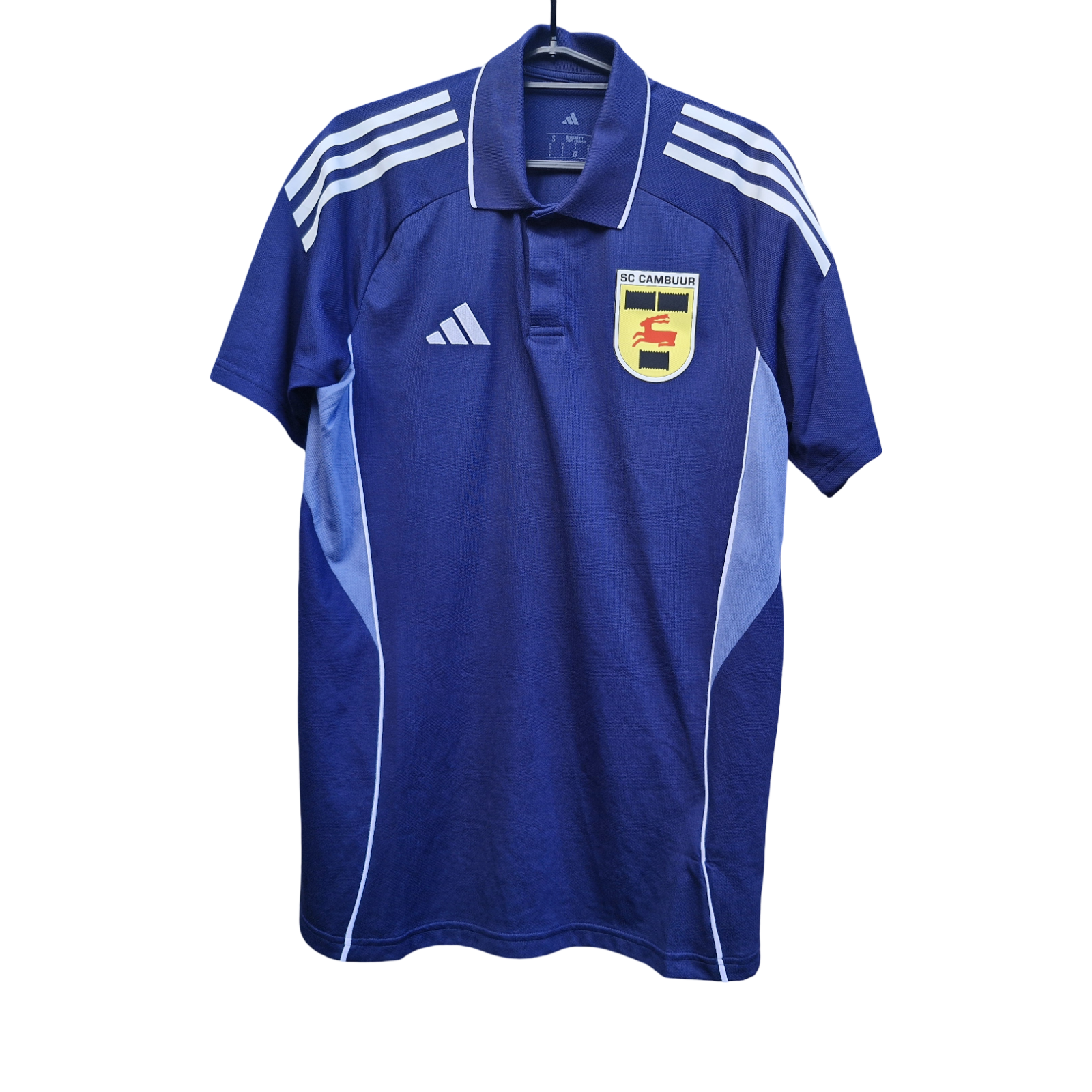 SC Cambuur polo blauw (zonder sponsor) (1)