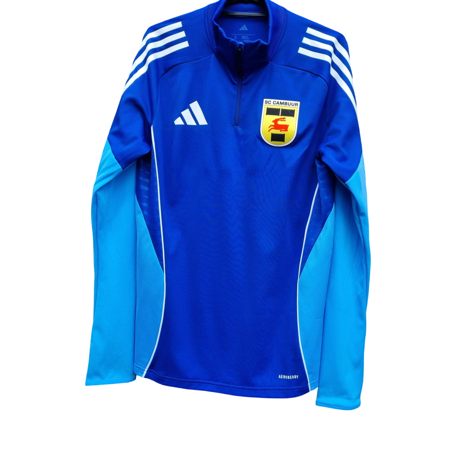 SC Cambuur trainingstrui blauw (zonder sponsor)